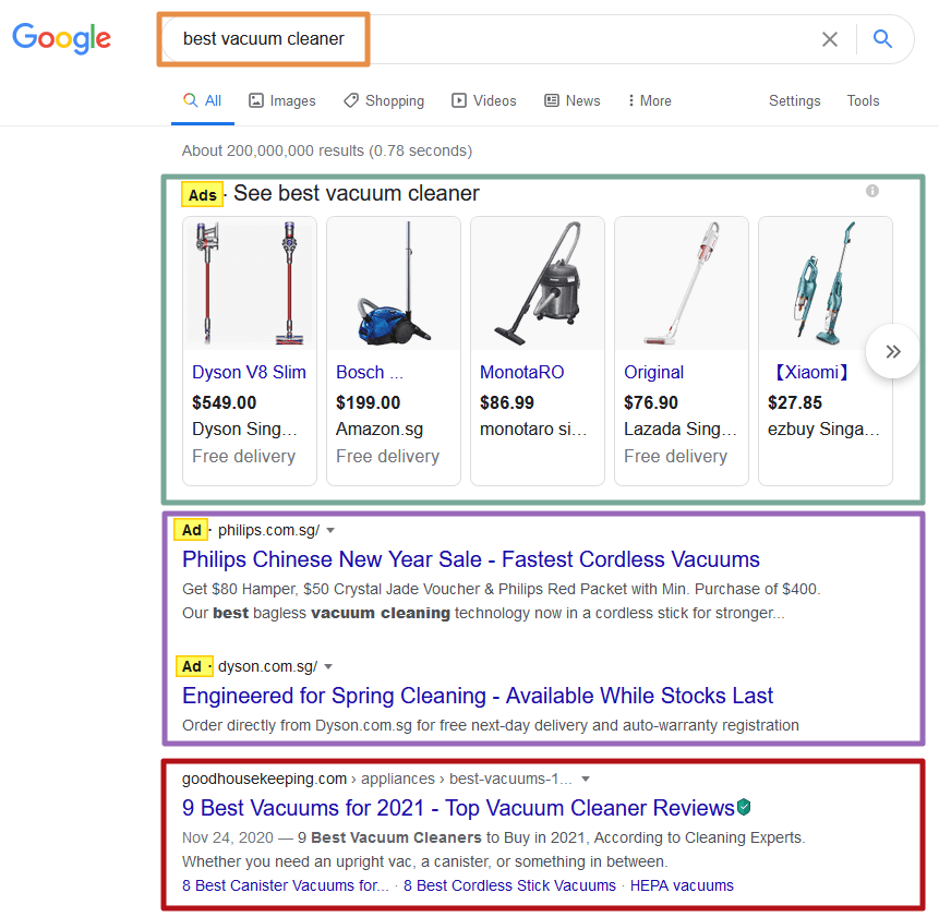 Google Search Best Vacuum