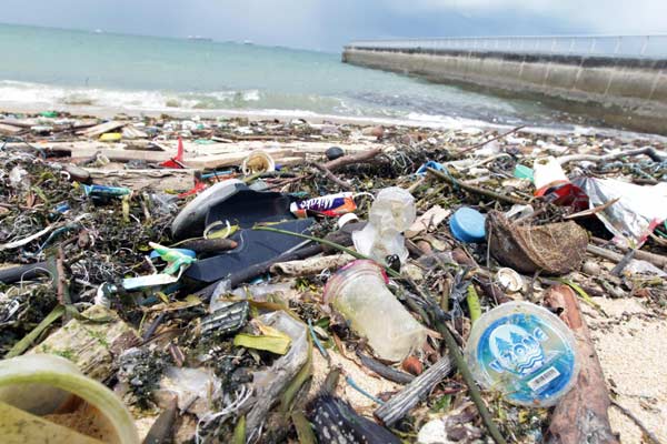 singapore coast marine trash