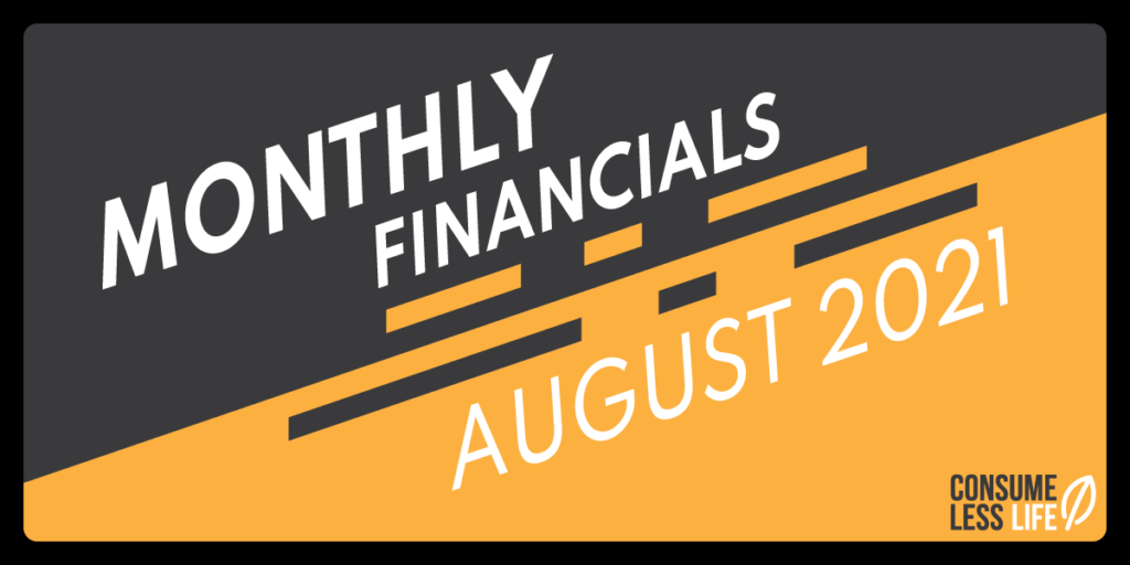 Monthly financials 0821
