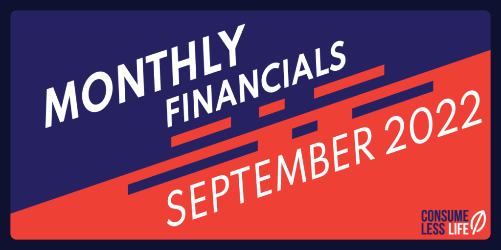 Monthly financials 0922