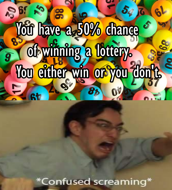 lottery 5050 meme